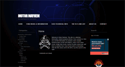 Desktop Screenshot of motormayhem.net